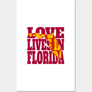 Love Lives in Florida Posters and Art